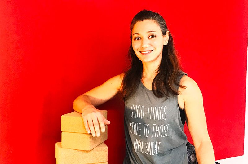 Chantal Di Donato, professora de Yoga, Pilates Helena Mendonca